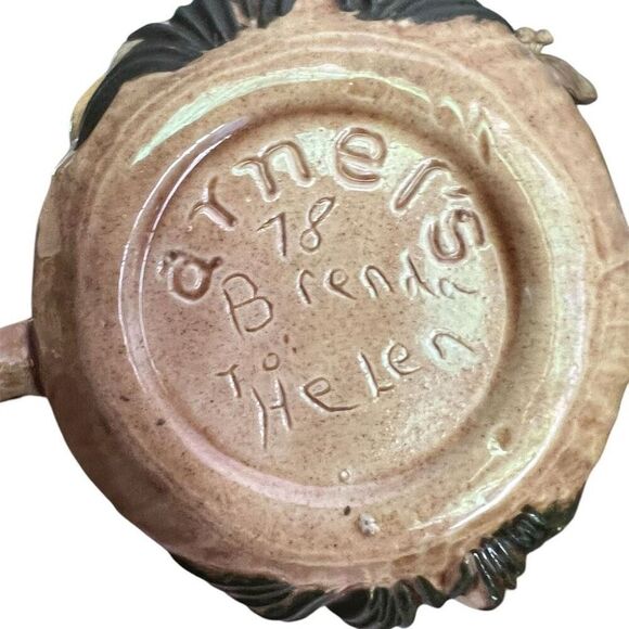 VINTAGE Set of Arnel 70s Sugar Jar & Creamer Jars - Picture 6 of 8